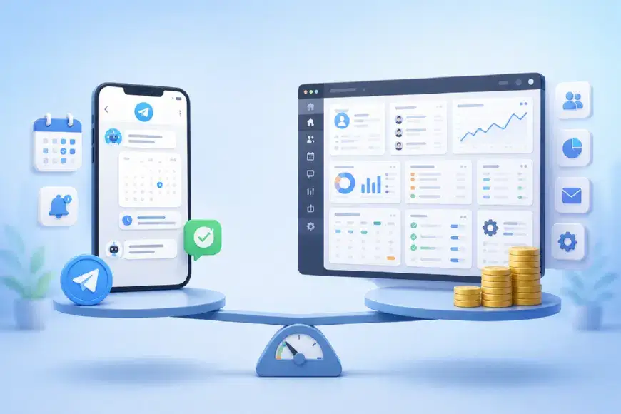 Telegram-бот без абонентской платы: когда это выгоднее сервиса онлайн-записи
