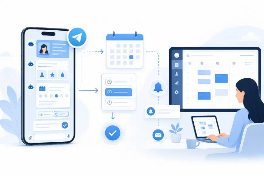 Telegram-бот для записи клиентов: как работает и кому подходит